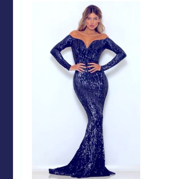 Abyss By Abby Dresses & Skirts - Abyss by Abby 'Manhattan' Gown- Navy